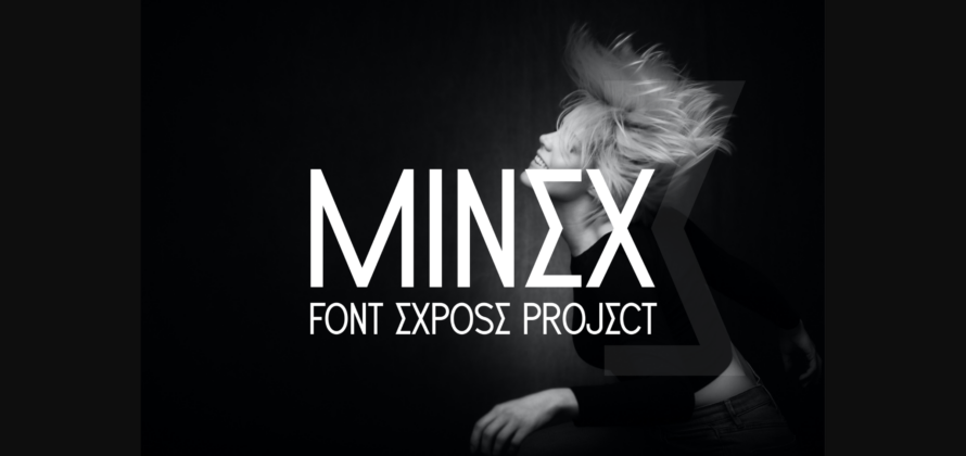 Minex Font Poster 3