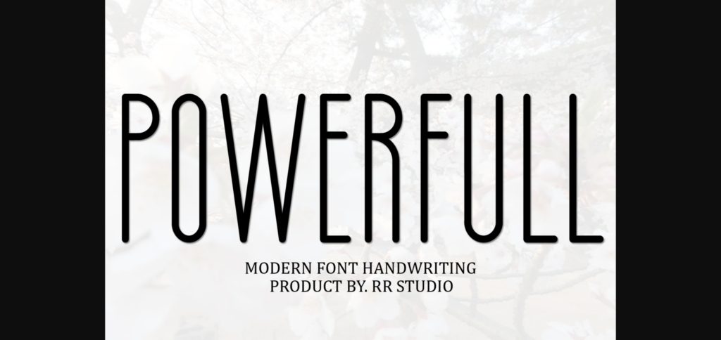 Minihouse Font Poster 6