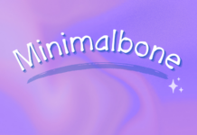 Minimalbone Font Poster 1