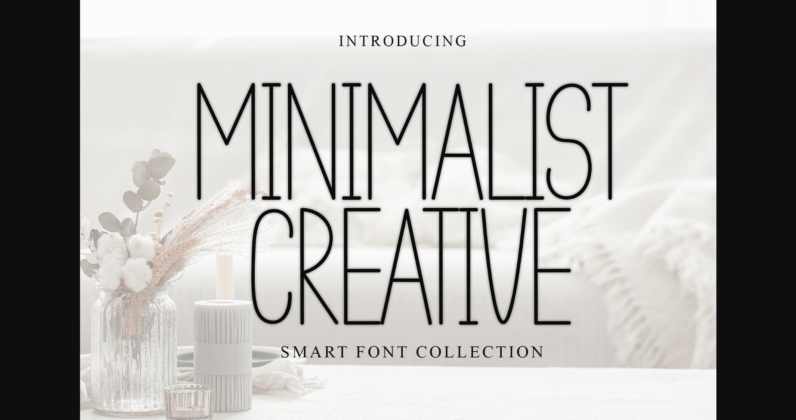 Minimalist Creative Font Poster 3