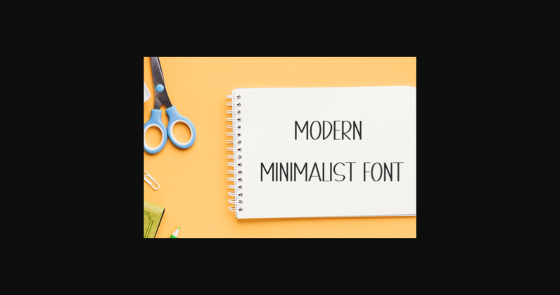 Minimalist Font Poster 4