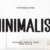 Minimalist Font