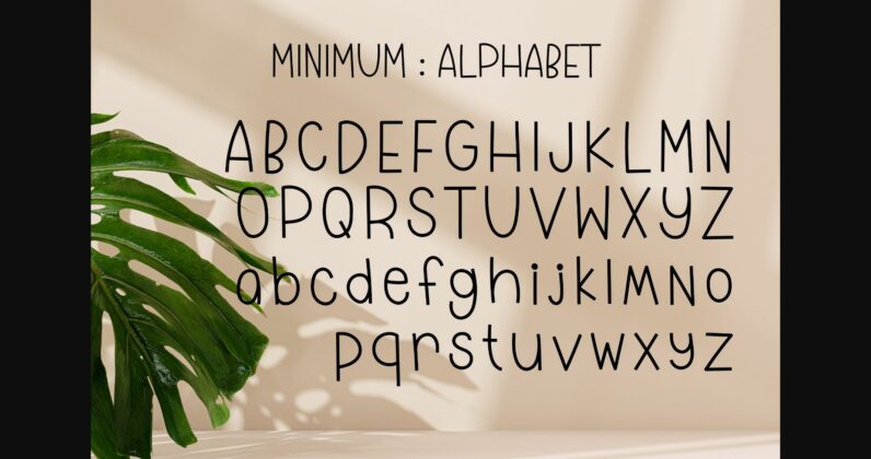 Minimum Font Poster 5