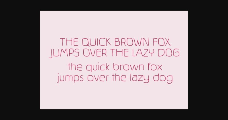 Minori Font Poster 6