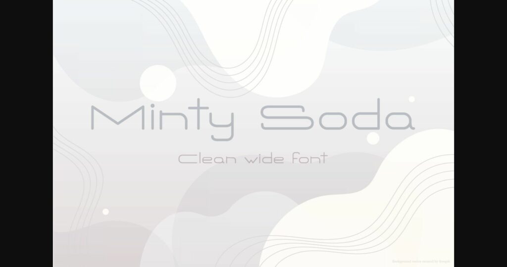 Minty Soda Font Poster 3