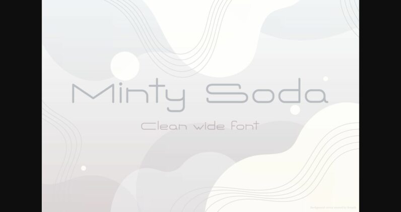 Minty Soda Font Poster 3