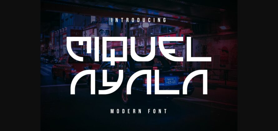 Miquel Ayala Font Poster 3