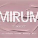 Mirum Fonts