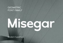 Misegar Font Poster 1