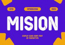Mision Font Poster 1