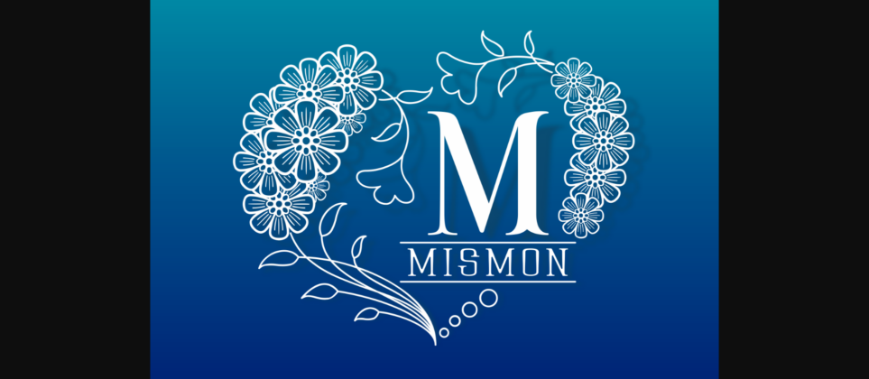 Mismon Font Poster 3