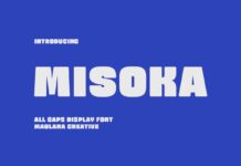 Misoka Font Poster 1