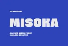 Misoka Font Misoka Font Poster 1