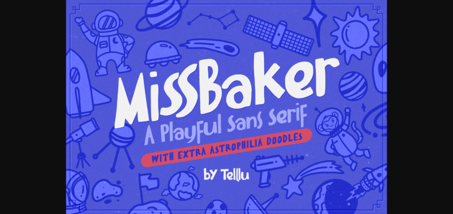 MissBaker Font Poster 1