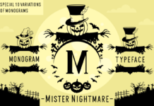 Mister Nightmare Font Poster 1
