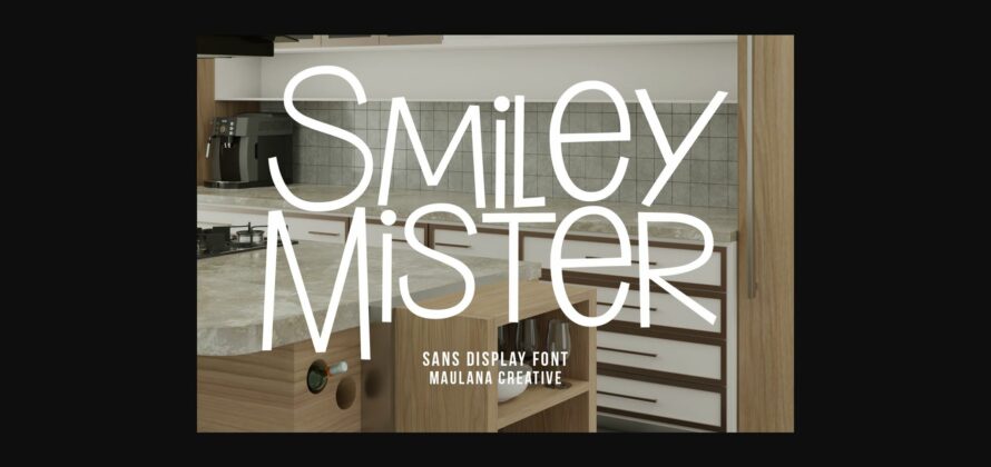 Mister Smiley Font Poster 3