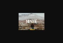 Mixue Font Poster 1