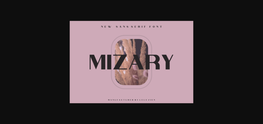 Mizary Font Poster 3