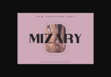 Mizary Font Poster 1