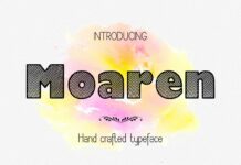 Moaren Font Poster 1