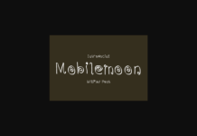 Mobilemoon Font Poster 1