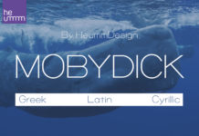 Mobydick Font Poster 1