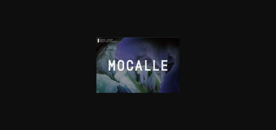 Mocalle Font Poster 3
