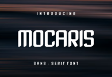 Mocaris Font Poster 1