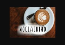 Moccachino Font Poster 1