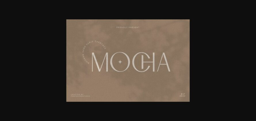 Mocha Font Poster 3