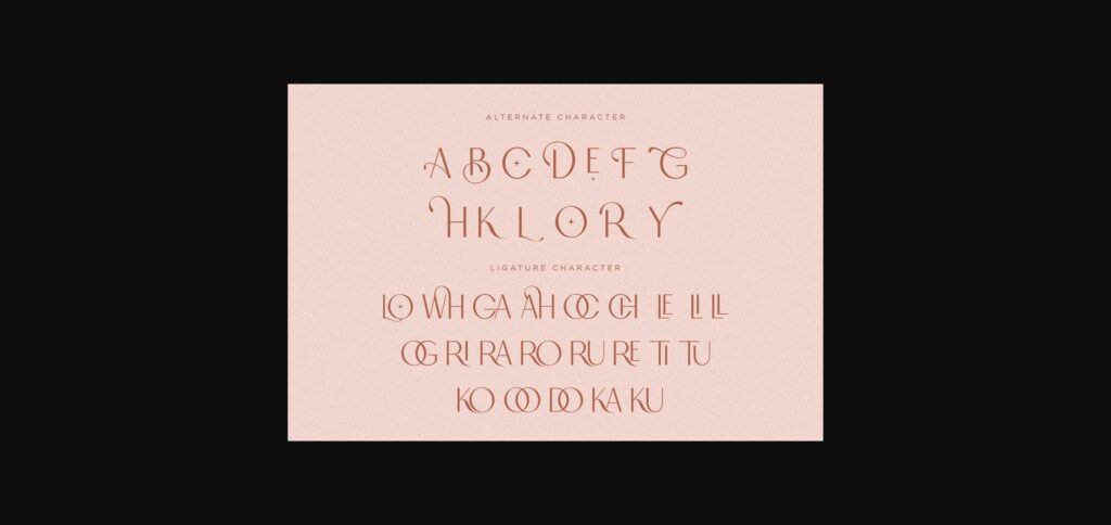 Mocha Font Poster 11