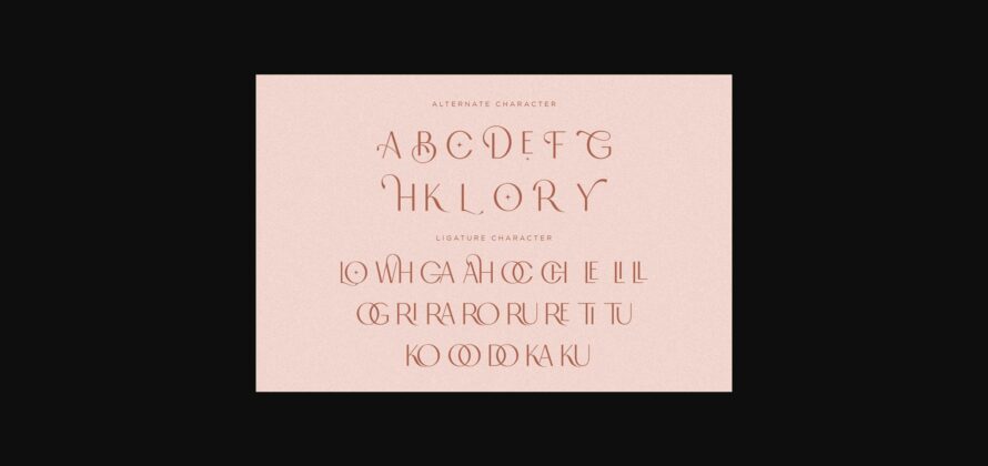 Mocha Font Poster 11