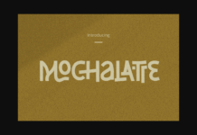 Mochalatte Font Poster 1