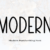 Modern Font