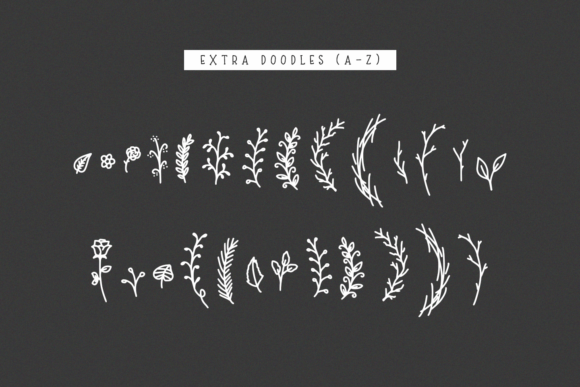 Modern Leaves Fonts