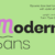 Modern Sans Font