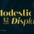 Modestic Display Font