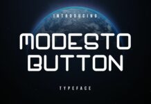 Modesto Button Font Poster 1