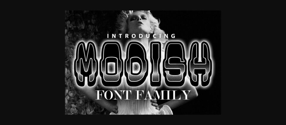 Modish Font Poster 1