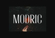 Modric Font Poster 1