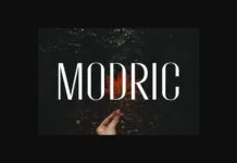 Modric Font Modric Font Poster 1