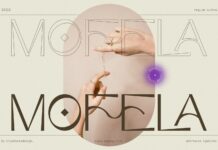Mofela Font Poster 1