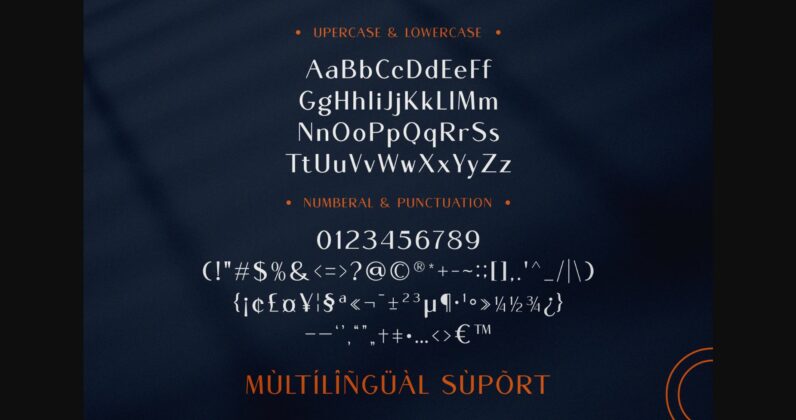 Mogen Font Poster 8