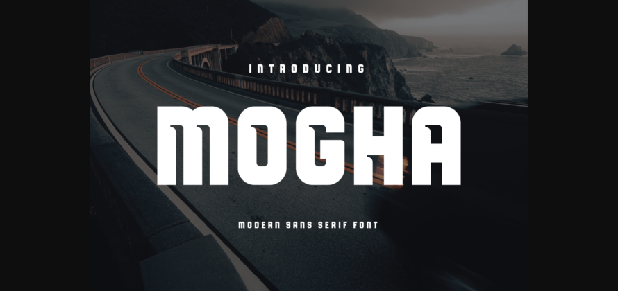 Mogha Font Poster 1