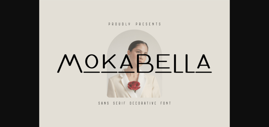 Mokabella Font Poster 3