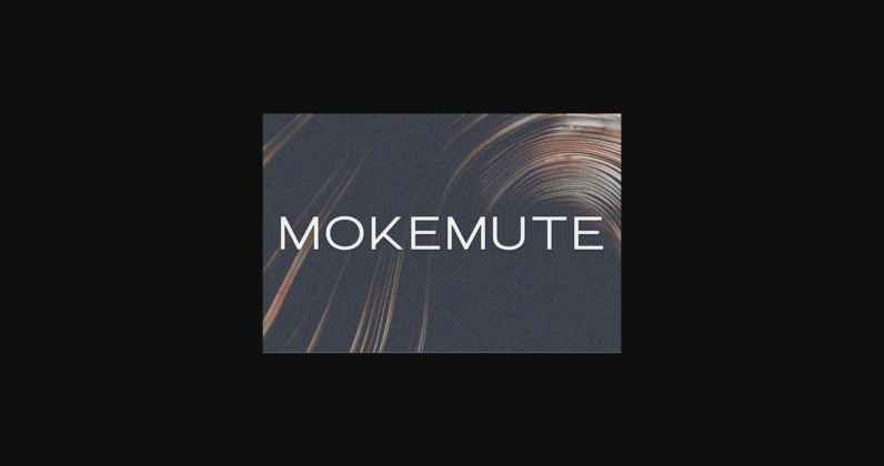 Mokemute Font Poster 3