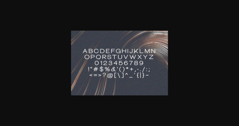 Mokemute Font Poster 5