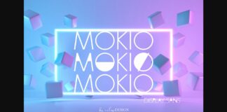 Mokio Font Poster 1