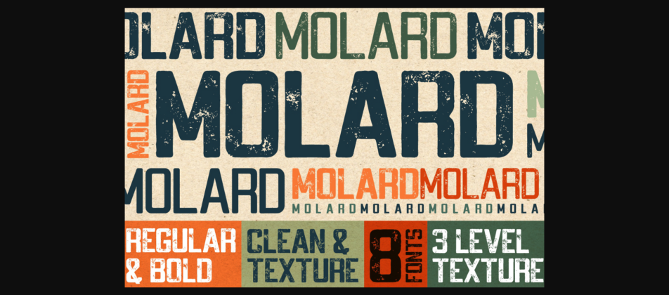 Molard Font Poster 3