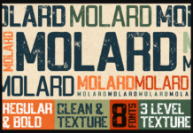 Molard Font Poster 1